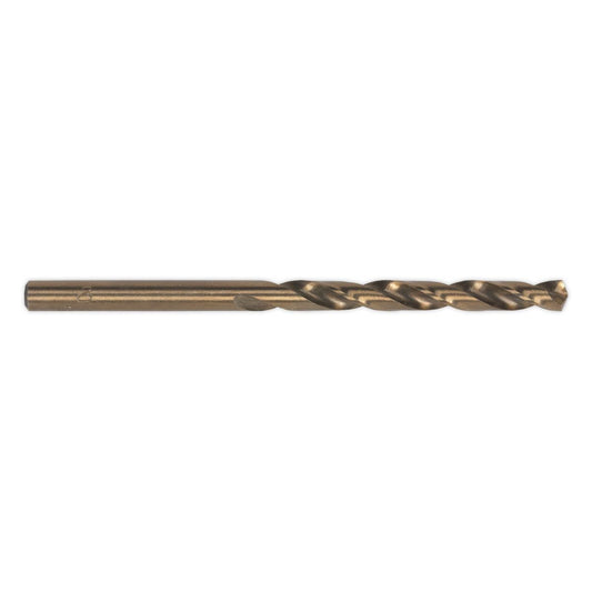 Sealey DB030CB HSS Cobalt Fully Ground Drill Bit Ø3mm Pack of 10 Sealey