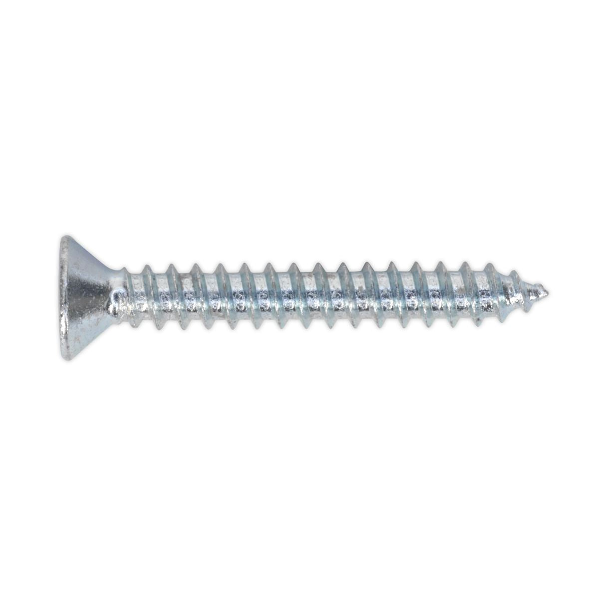 Sealey ST3525 Self Tapping Screw 3.5 x 25mm Countersunk Pozi Pack of 100 Sealey