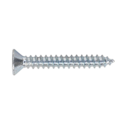 Sealey ST3525 Self Tapping Screw 3.5 x 25mm Countersunk Pozi Pack of 100 Sealey