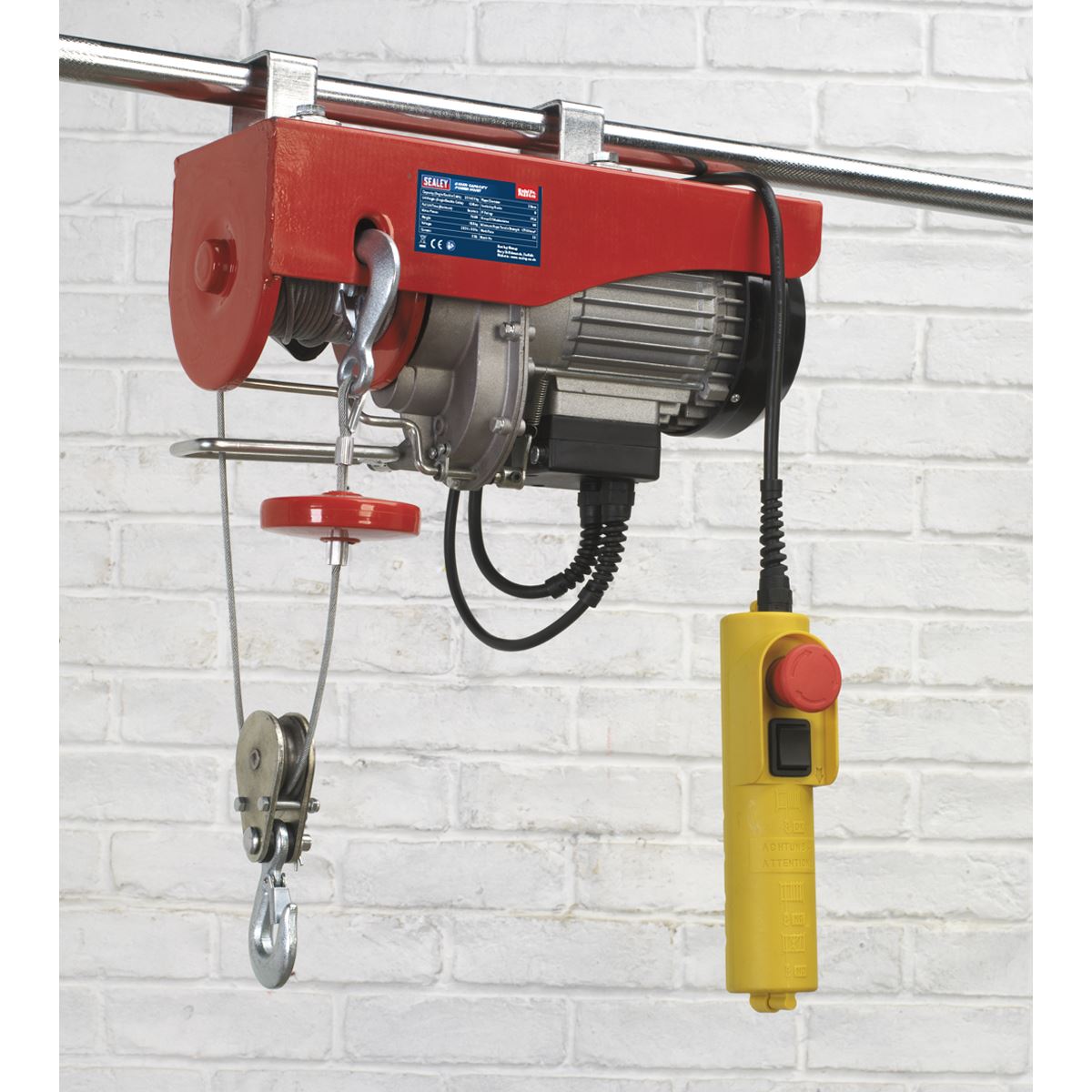 Sealey PH400 Power Hoist 230V/1ph 400kg Capacity Sealey