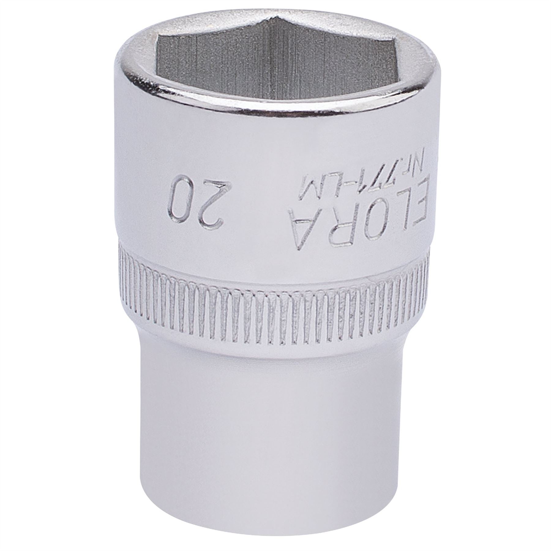 Elora 15309 Hexagon Socket 1/2" Sq. Dr. 20mm Elora