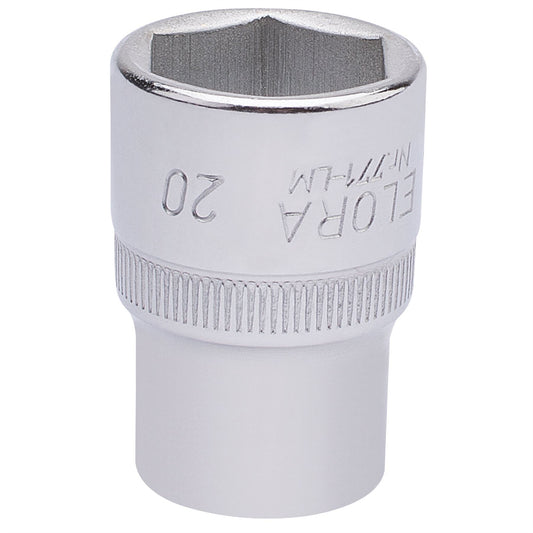 Elora 15309 Hexagon Socket 1/2" Sq. Dr. 20mm Elora