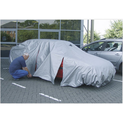 Sealey CCM Car Cover Medium 4060 x 1650 x 1220mm Sealey