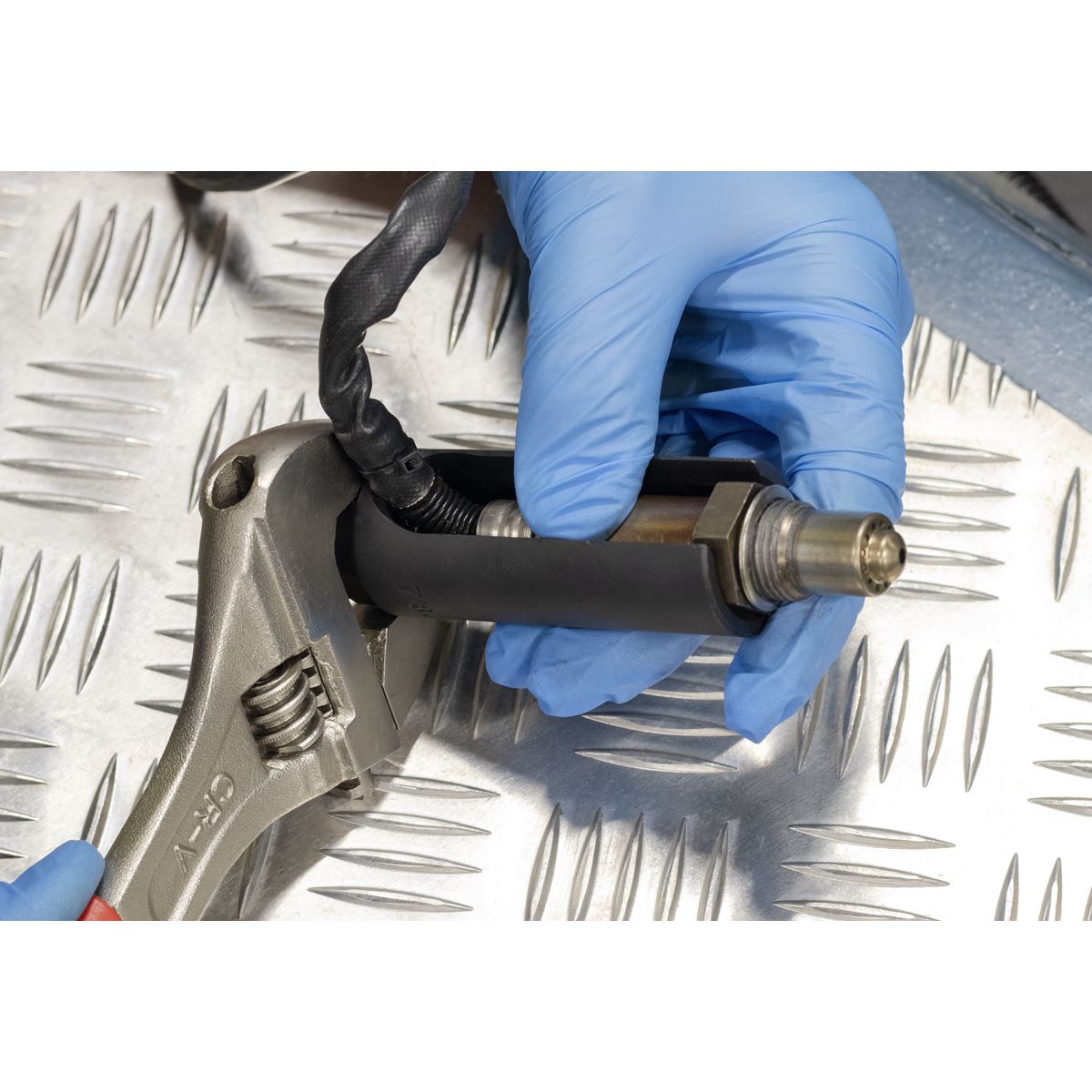 Sealey SX022 Oxygen Sensor Socket 22mm 3/8"Sq Drive Sealey