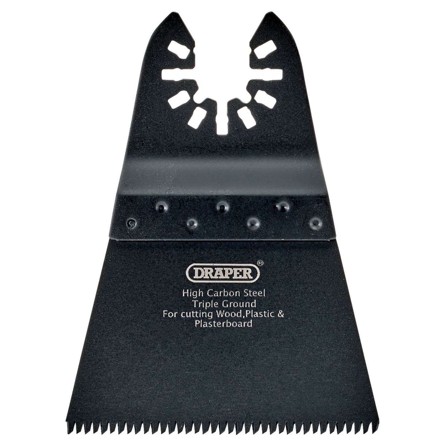Draper 70465 Oscillating Multi-Tool Plunge Cutting Blade 68 x 90mm 14tpi High Carbon Steel Draper