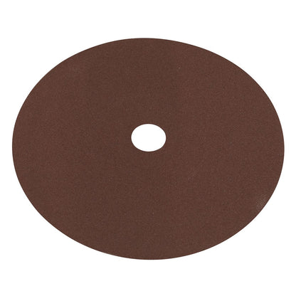 Sealey WSD7120 Fibre Backed Disc Ø175mm - 120Grit Pack of 25 Sealey