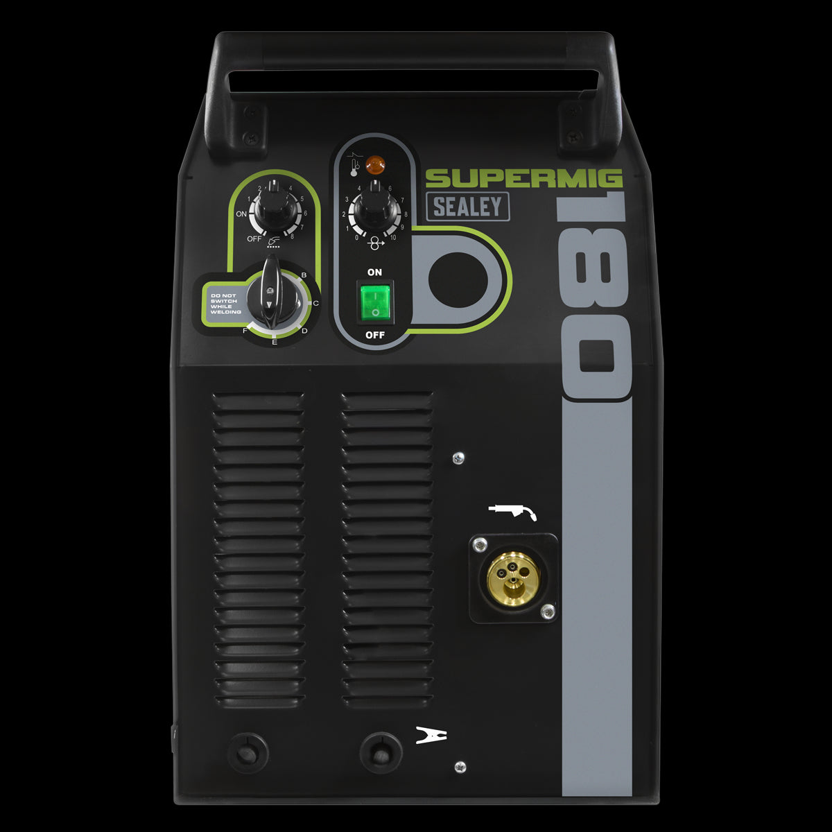 Sealey SUPERMIG180 Professional MIG Welder 180A 230V with Binzel® Euro Torch Sealey