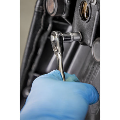 Siegen S01250 Micro Ratchet Wrench & Bit Driver Set 2pc Sealey