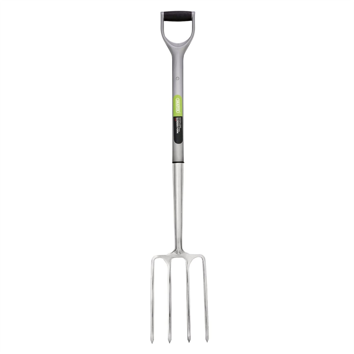 Draper 83753 Extra Long Stainless Steel Garden Fork with Soft Grip Draper