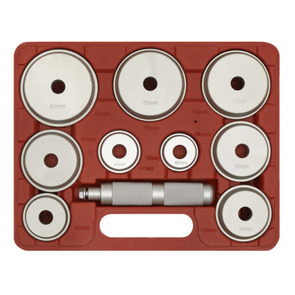 Sealey VS703 Bearing Race & Seal Driver Set 10pc - Aluminium Sealey
