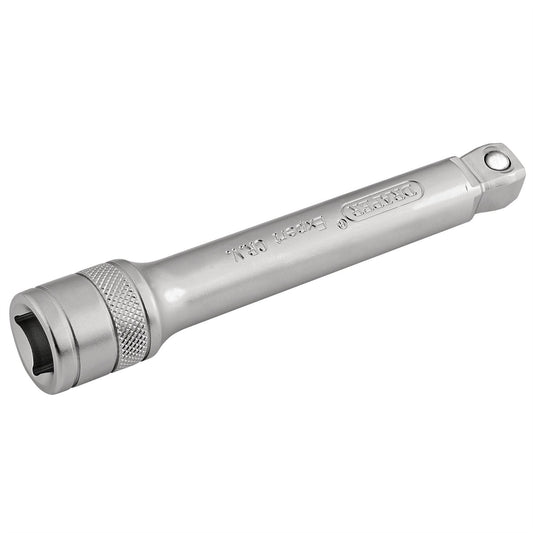 Draper 16762 Satin Chrome Wobble Extension Bar 1/2" Sq. Dr. 125mm Draper