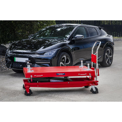Sealey EVBT1000 1000kg Capacity EV Battery Lift/Hydraulic Platform Truck High Lift Sealey