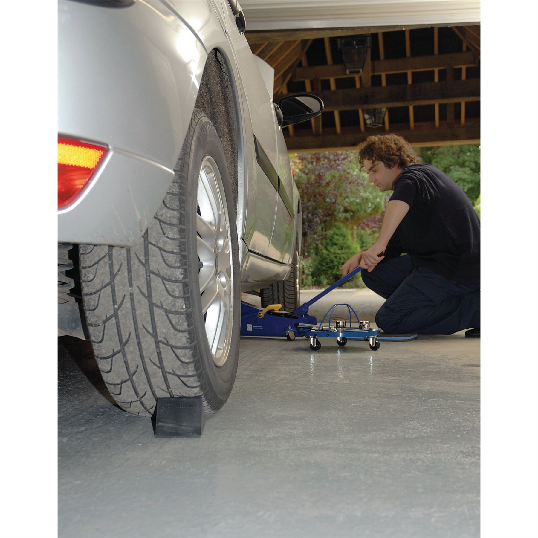 Draper 54500 Rubber Wheel Chocks Draper