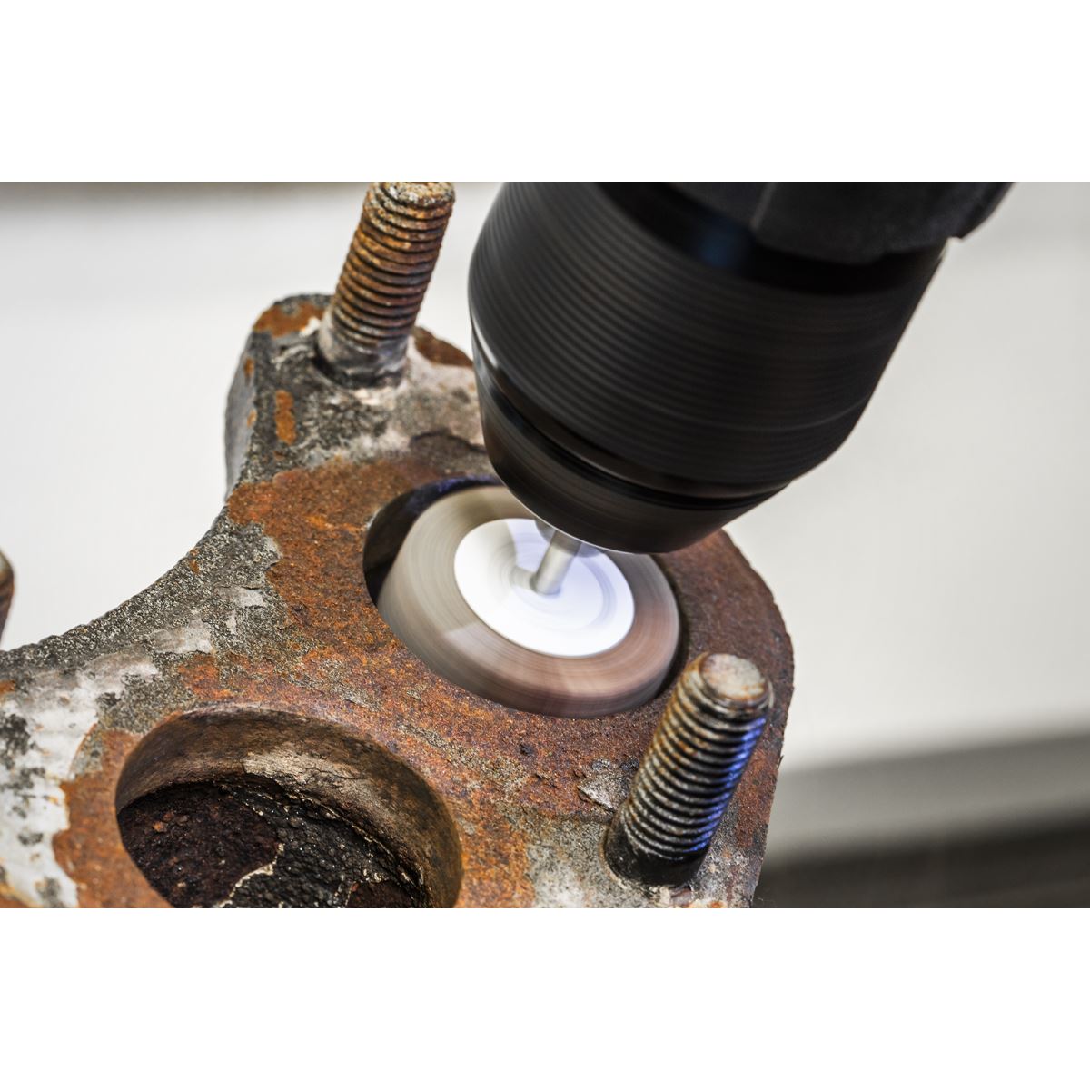 Sealey RTA7FW Rotary Tool Abrasive Flap Wheel Set 7pc Ø30mm Sealey