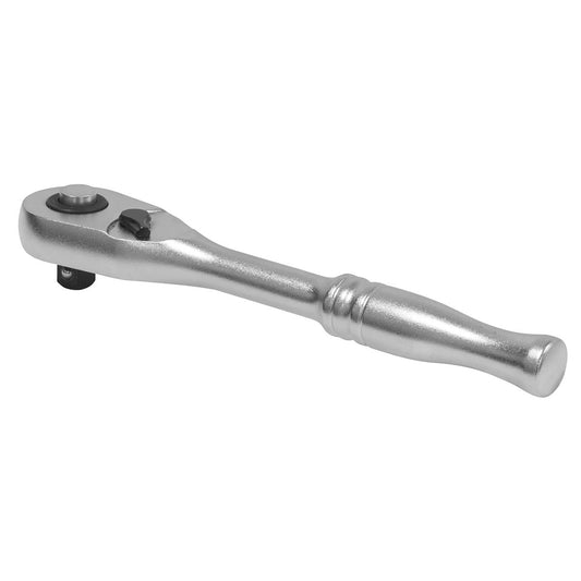 Sealey AK7930 Ratchet Wrench 1/4"Sq Drive 90-Tooth Flip Reverse - Premier Platinum Sealey