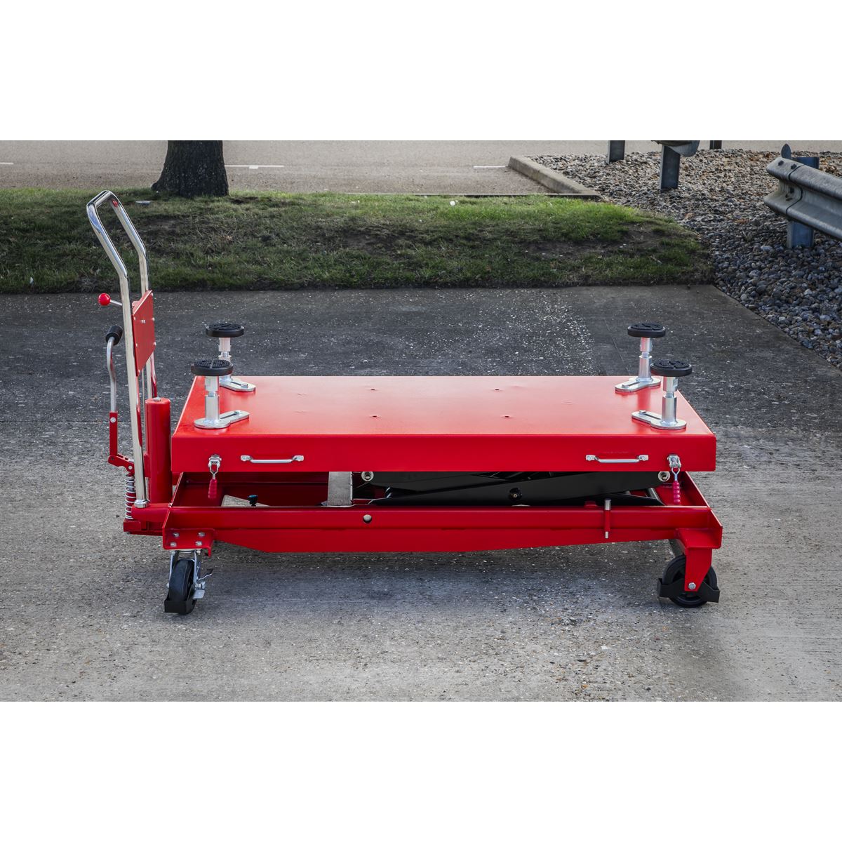Sealey EVBT1000 1000kg Capacity EV Battery Lift/Hydraulic Platform Truck High Lift Sealey