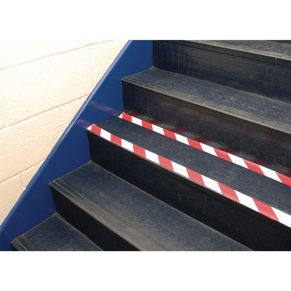 Draper 69010 Hazard Tape Roll 33m x 50mm Red and White Draper