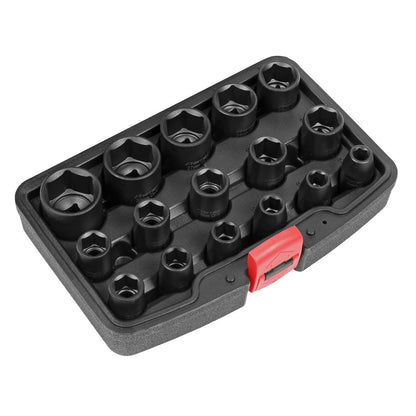 Sealey AK5624M Impact Socket Set 16pc 1/2"Sq Drive Sealey