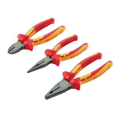 Draper 99070 XP1000® VDE Pliers Set Tethered 3 Piece Draper
