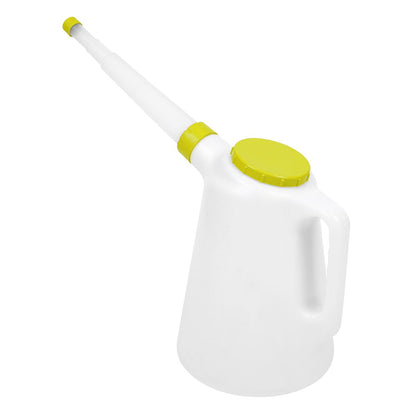 Sealey JDL5L Oil Container with Lime Lid & Flexible Spout 5L Sealey