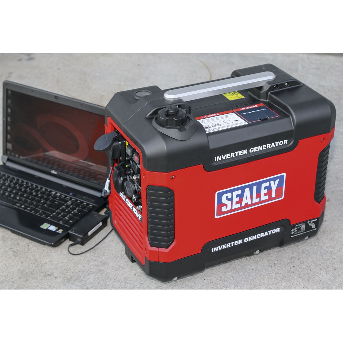 Sealey G2000I Inverter Generator 2000W 230V 4-Stroke Engine Sealey
