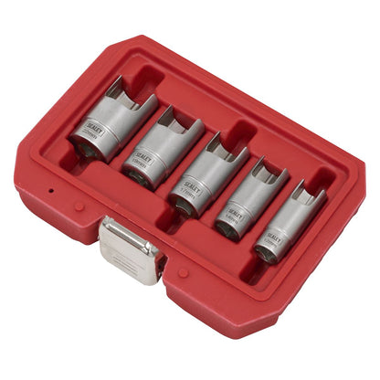 Sealey CV601 Elbow Connector Socket Set 3/8"Sq Drive 5pc Sealey