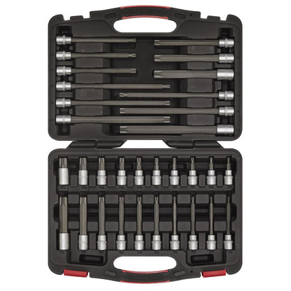 Sealey AK89001 TRX-Star* Socket Bit Set 32pc 3/8"Sq Drive - Premier Platinum Sealey