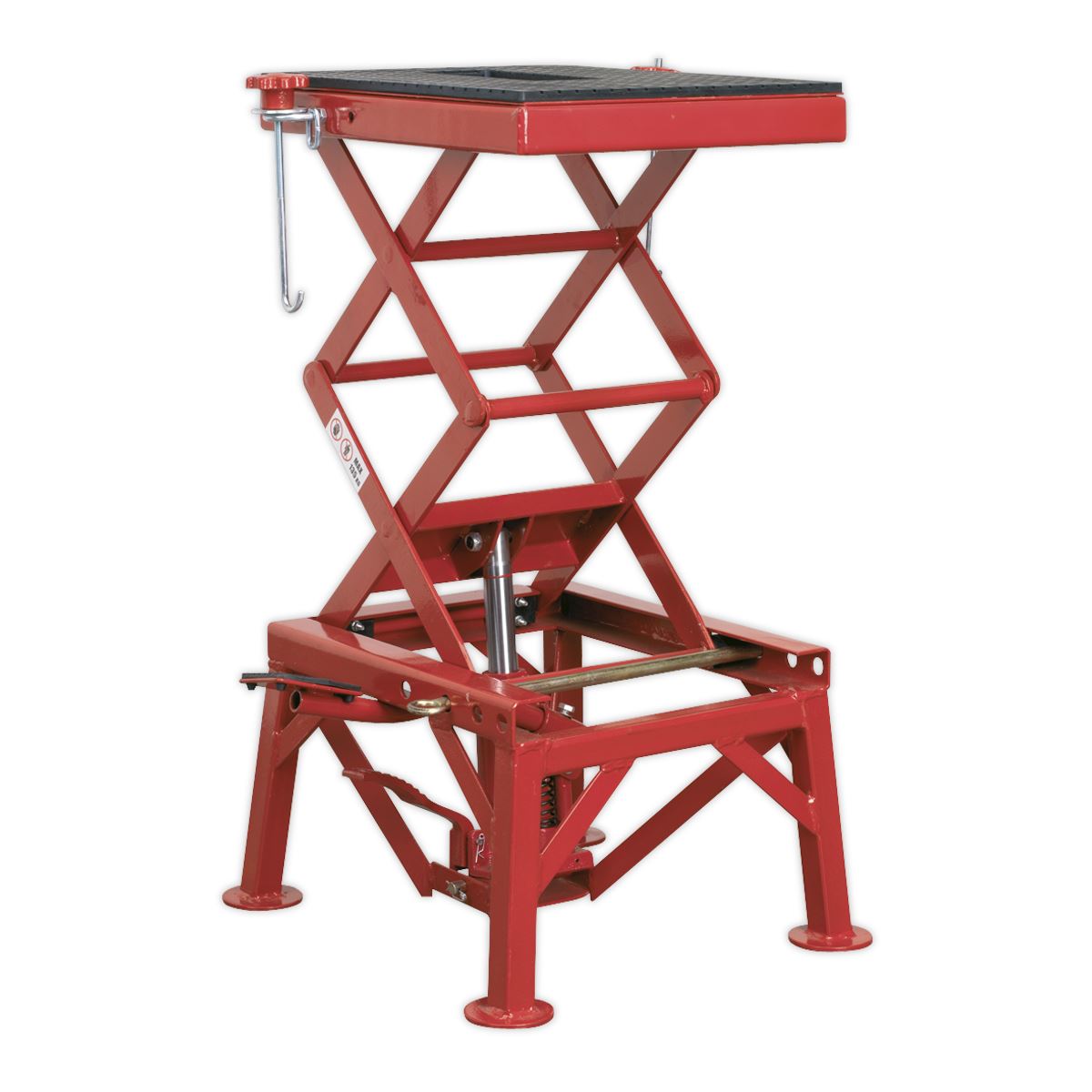 Sealey MC135 Hydraulic Motorcycle Lift Off-Road/Trials Bikes 135kg Capacity Sealey