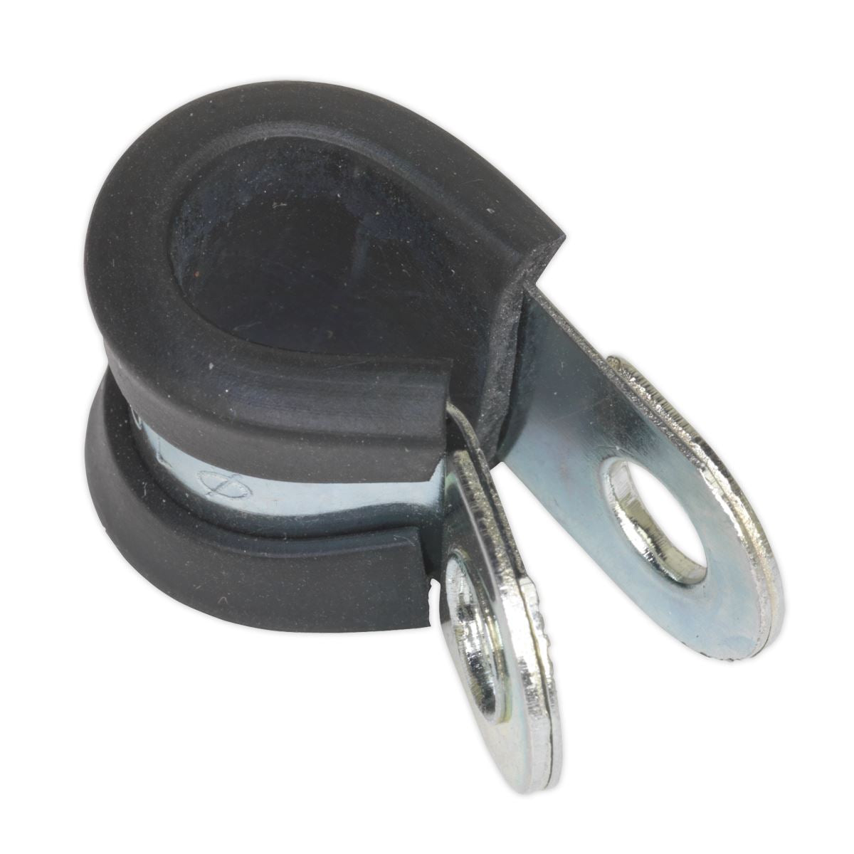 Sealey PCJ10 P-Clip Rubber Lined Ø10mm Pack of 25 Sealey