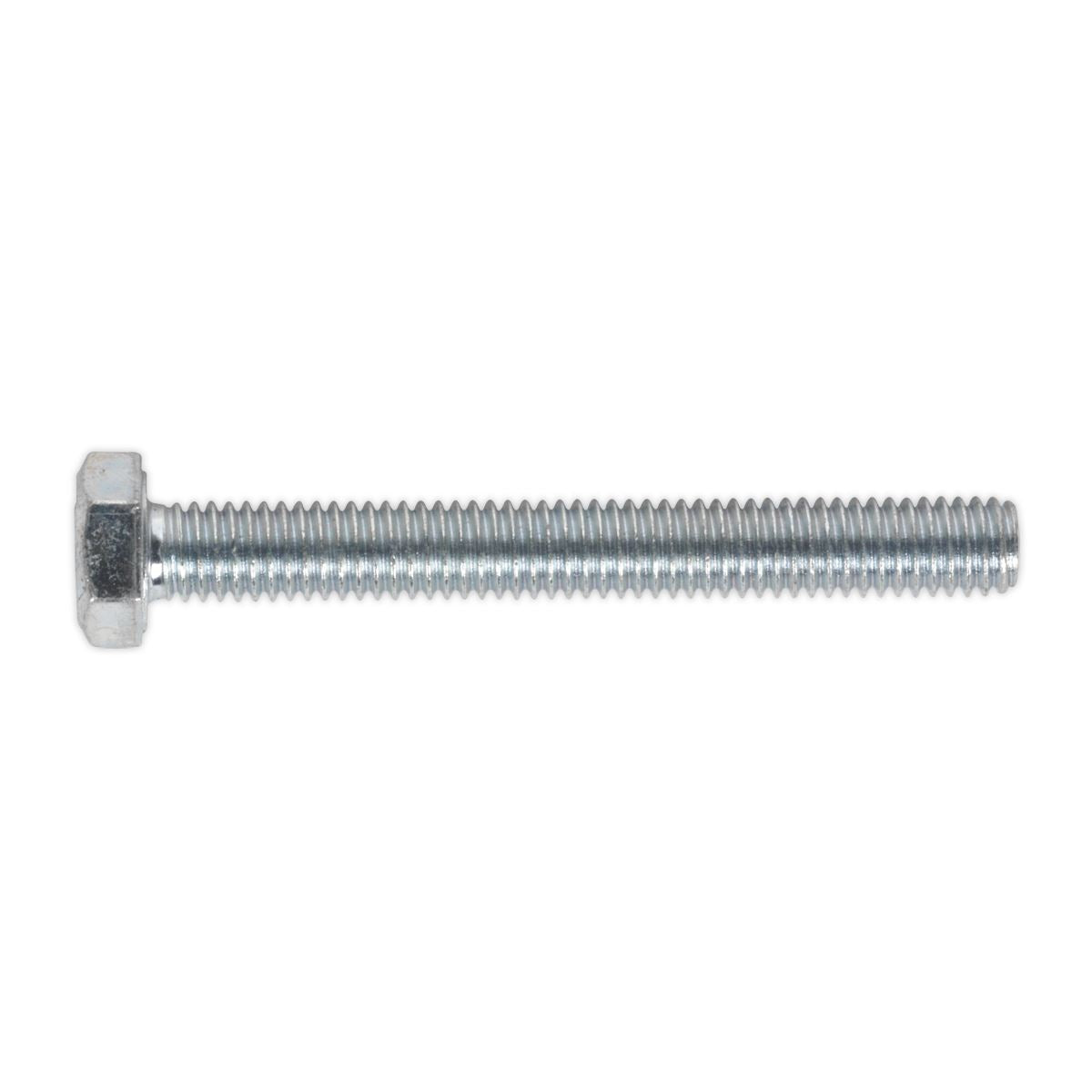 Sealey SS650 HT Setscrew M6 x 50mm 8.8 Zinc Pack of 50 Sealey