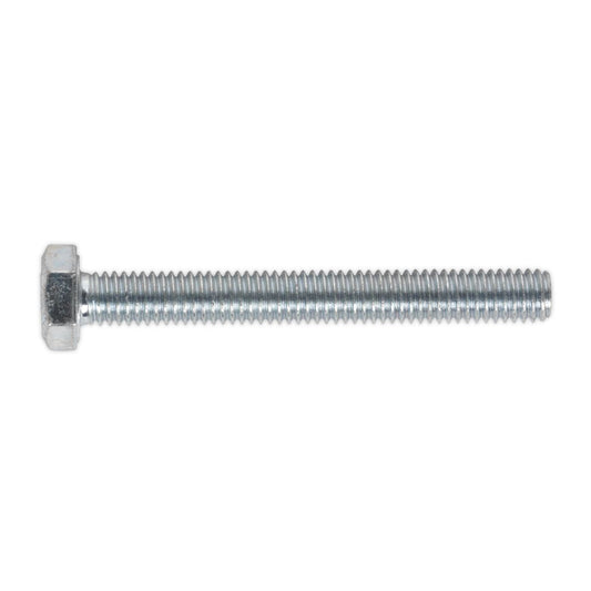 Sealey SS650 HT Setscrew M6 x 50mm 8.8 Zinc Pack of 50 Sealey