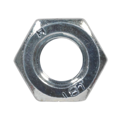 Sealey SN6 Steel Nut DIN 934 - M6 - Pack of 100 Sealey