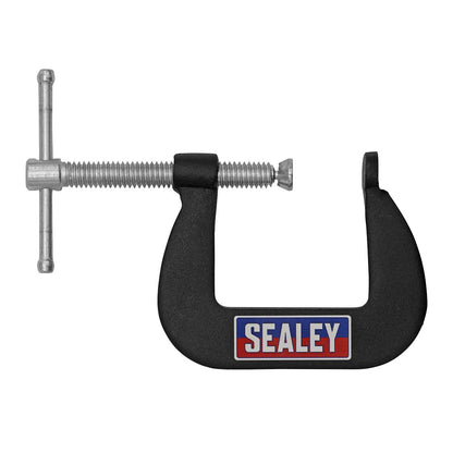 Sealey GCC03 Junior C-Clamp 8pc Set - 38mm x 38mm Sealey