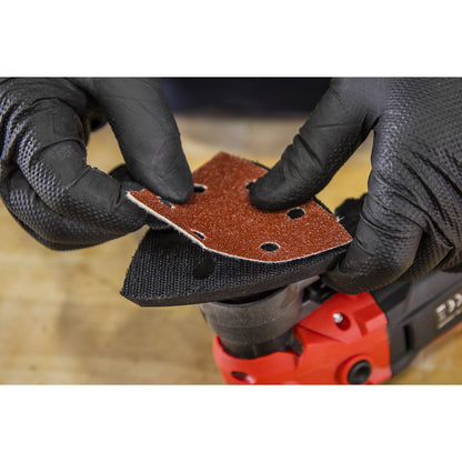 Sealey SMTA10 9pc Detail Sander - 90mm Sanding Sheet Set Sealey