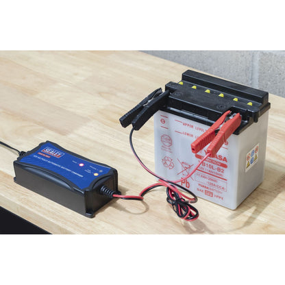 Sealey SBC4 Battery Maintainer Charger 12V 4A Fully Automatic Sealey