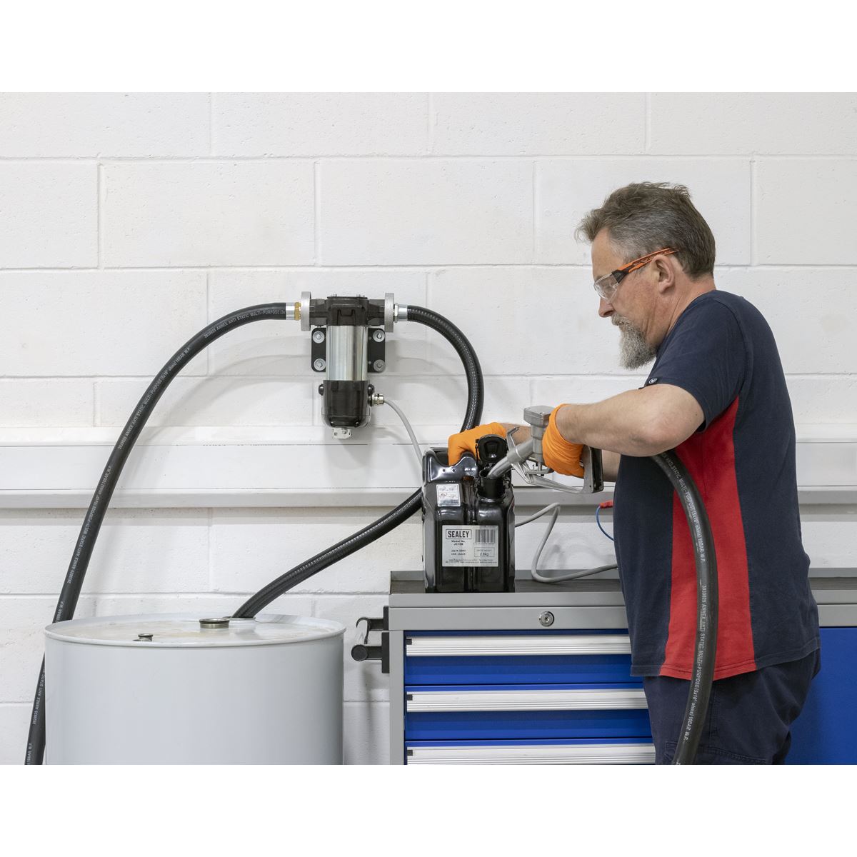 Sealey TP9824 Diesel & Fluid Transfer Pump 24V High Flow Sealey