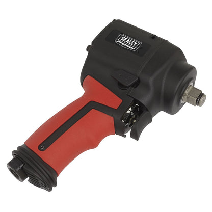 Sealey SA6002S Air Impact Wrench 1/2"Sq Drive Stubby - Twin Hammer Sealey