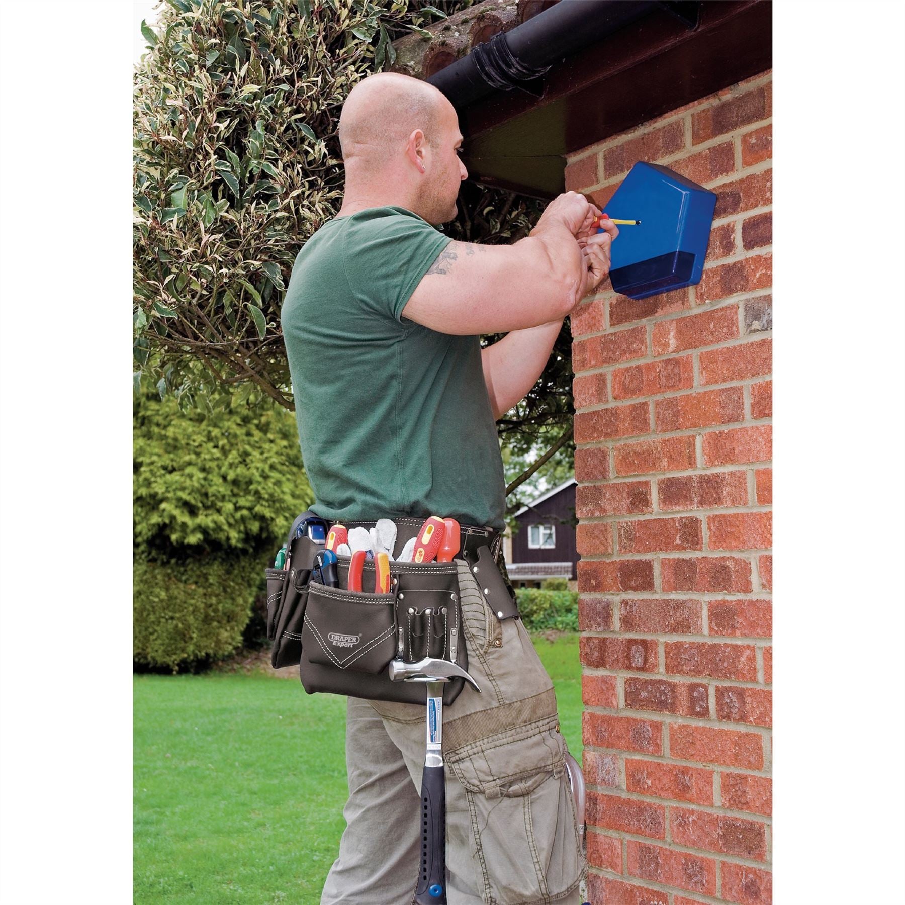 Draper 03138 Oil-Tanned leather Double Pouch Tool Belt Draper