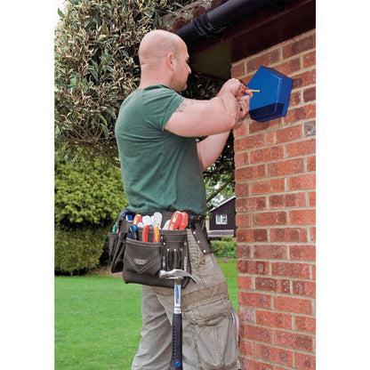 Draper 03138 Oil-Tanned leather Double Pouch Tool Belt Draper