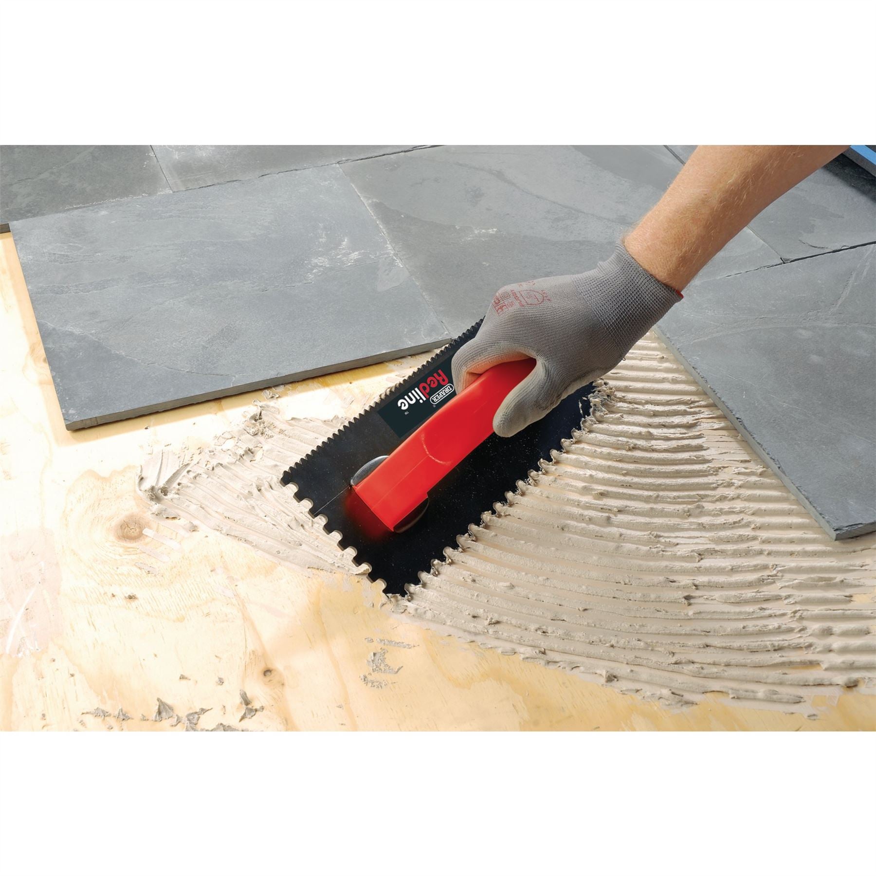 Draper 68495 Redline® Adhesive Spreading Trowel 115 x 270mm Draper