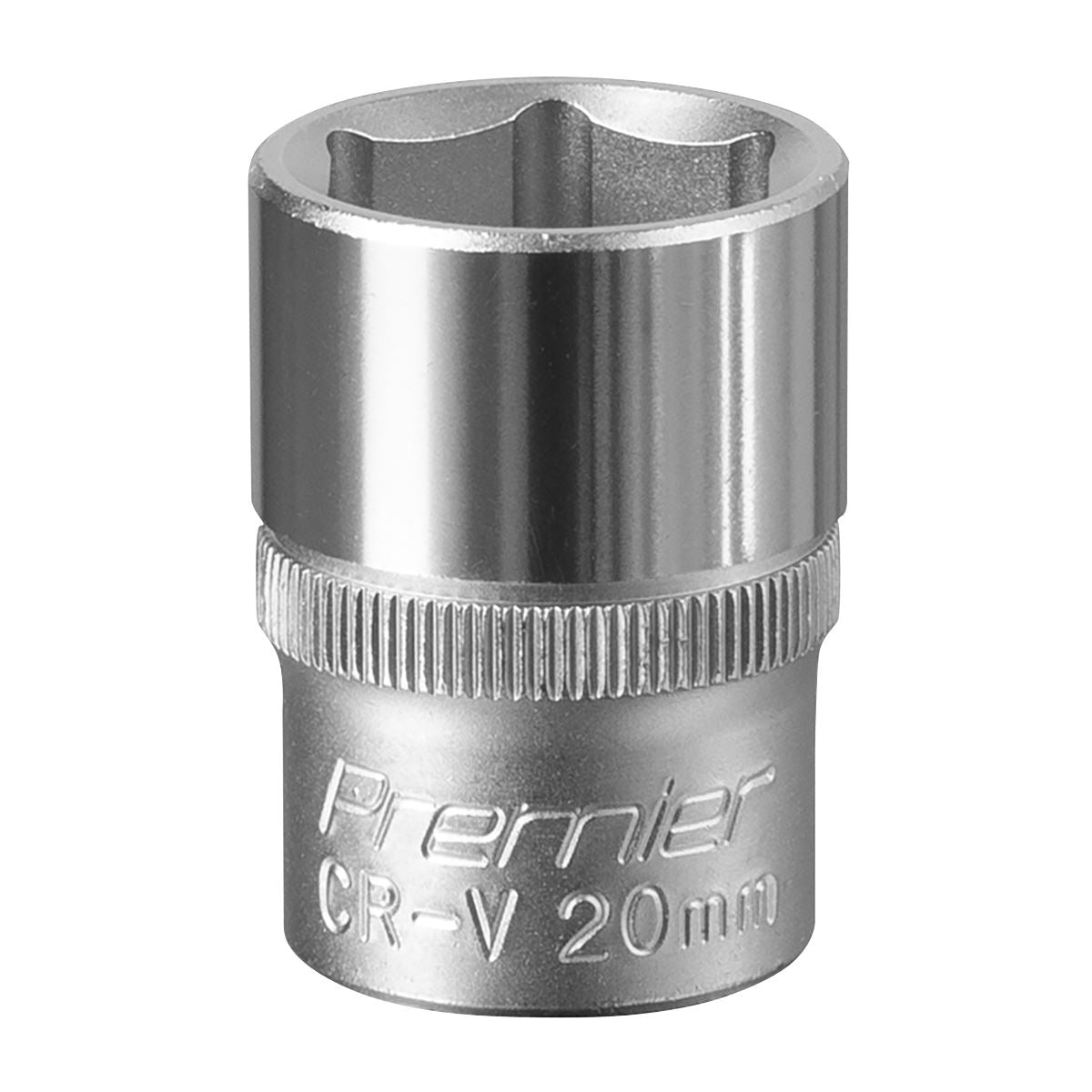 Sealey S1220 WallDrive® Socket 20mm 1/2"Sq Drive Sealey