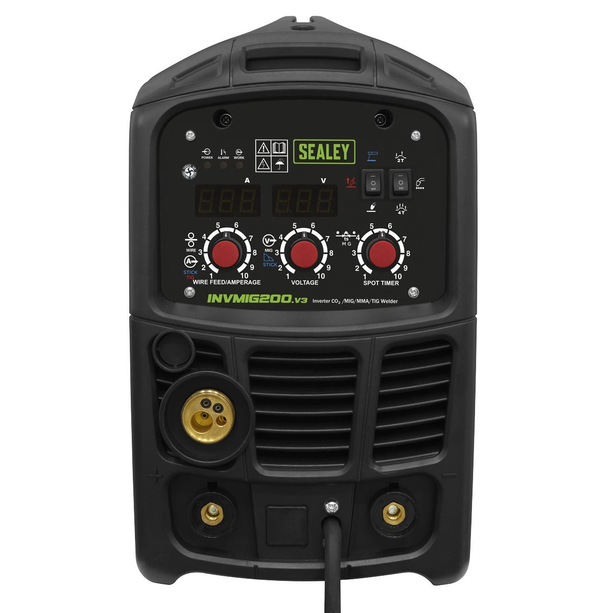 Sealey INVMIG200 Inverter Welder MIG TIG & MMA 200A Sealey