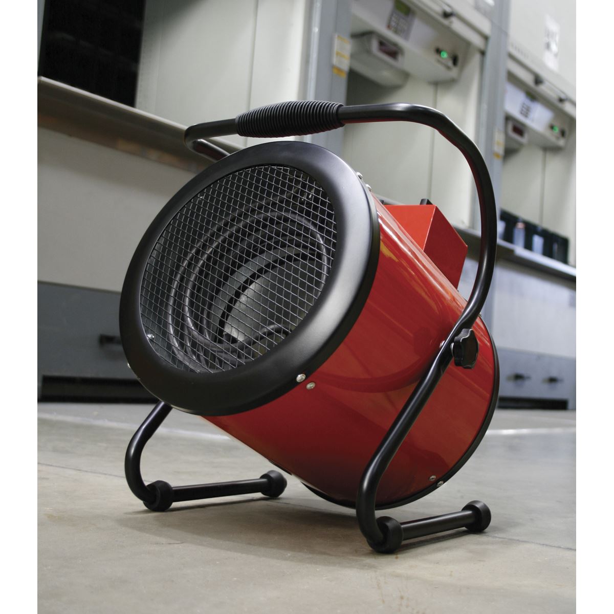 Sealey EH3001 Industrial Fan Heater 3kW 2 Heat Settings Sealey