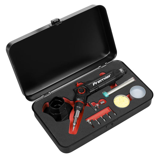 Sealey AK2971 Butane Indexing Soldering Iron Kit 3-in-1 Sealey