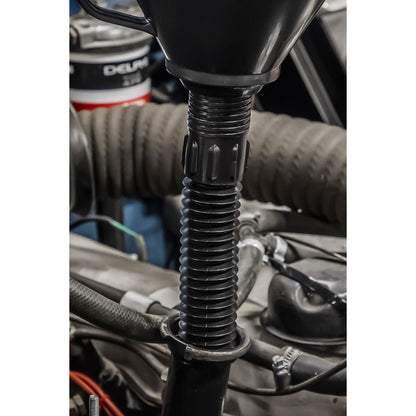 Sealey F6 Funnel with Flexible Spout & Filter Ø160mm Sealey