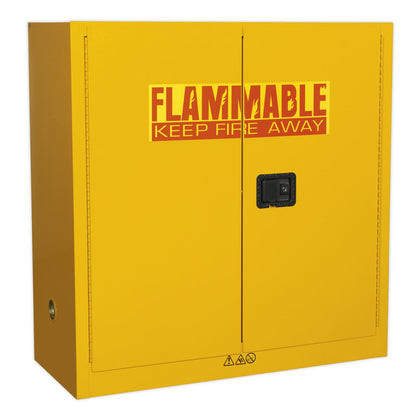 Sealey FSC09 Flammables Storage Cabinet 1095 x 460 x 1120mm Sealey