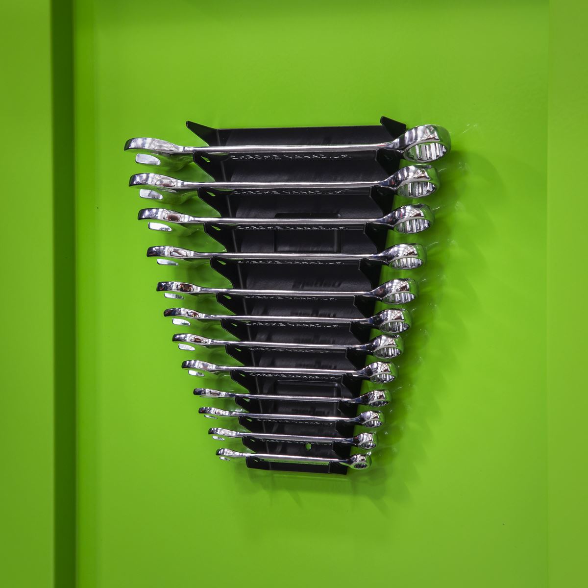 Sealey WR03 Spanner Rack Magnetic Capacity 12 Spanners Sealey