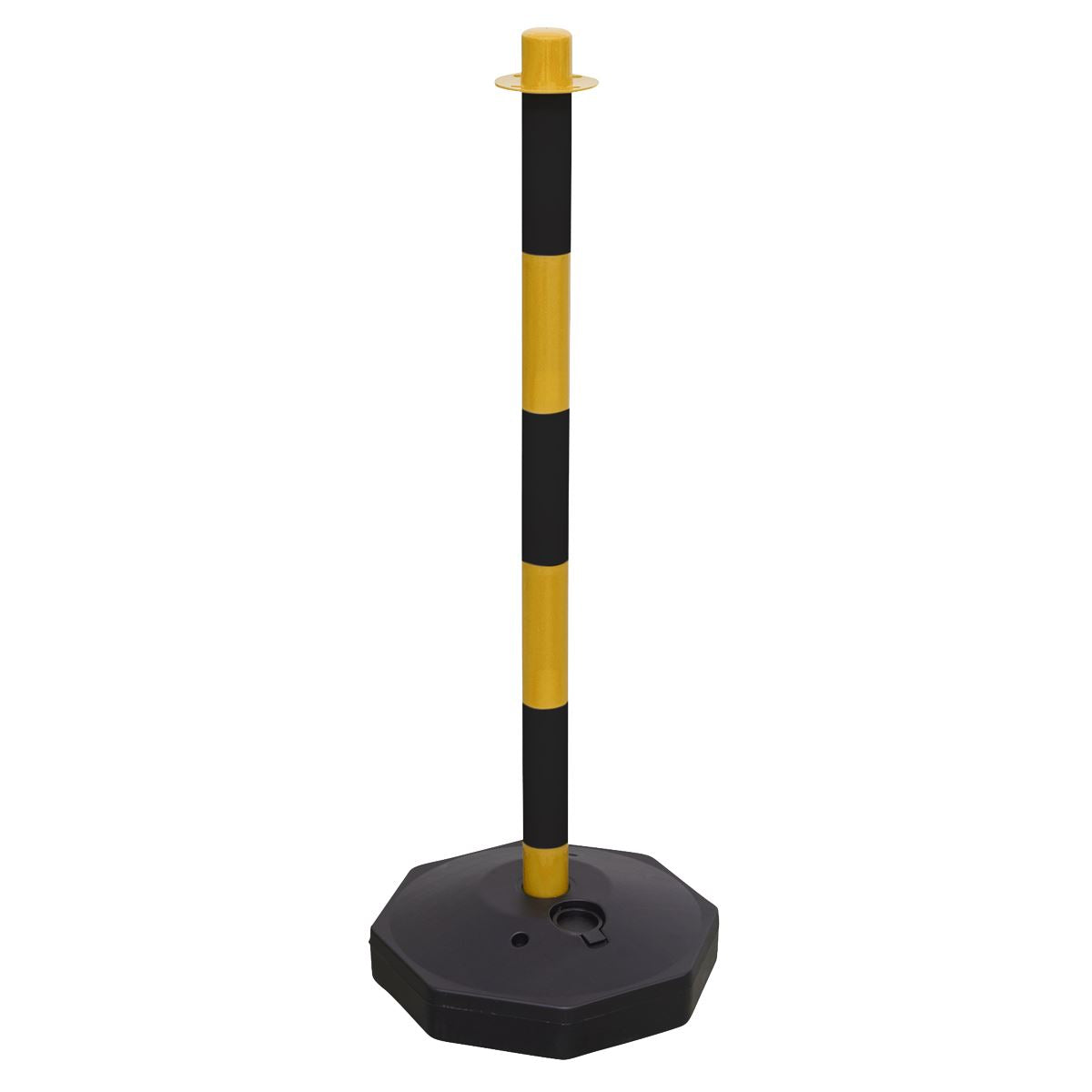 Sealey BYSBKIT Black/Yellow Post & Chain Kit 25m Sealey