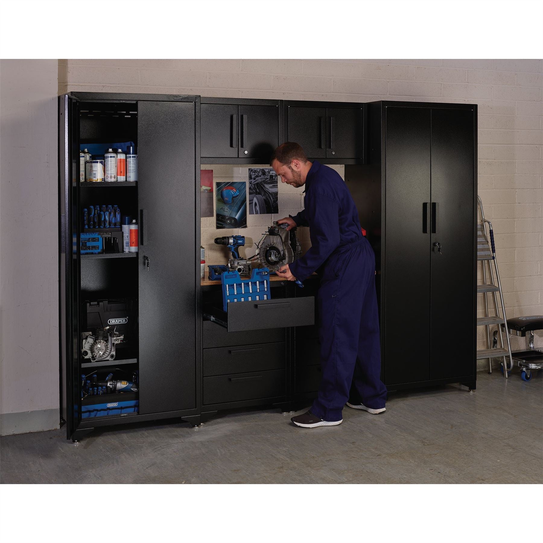 Draper 40086 Double Garage Workstation Draper