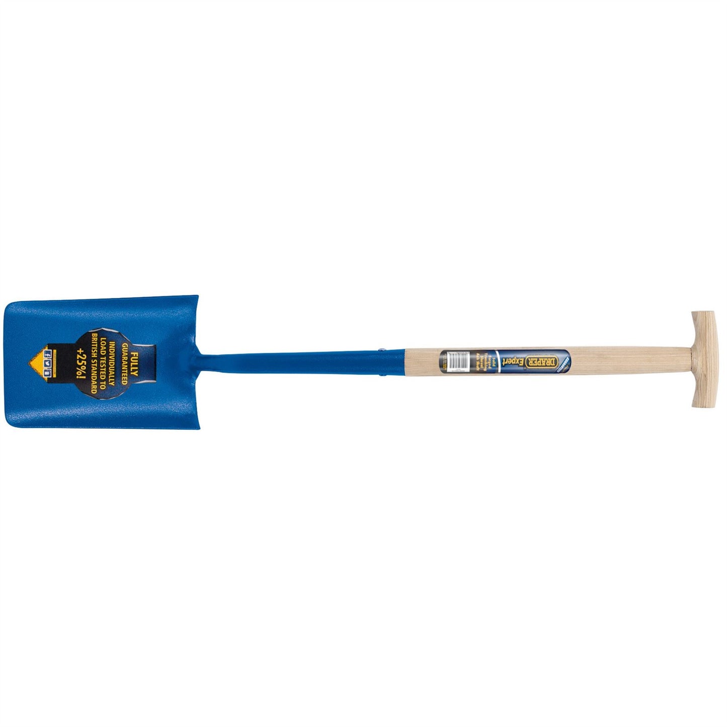 Draper 10878 Expert Contractors Trenching Shovel with Ash Shaft and T-Handle Draper